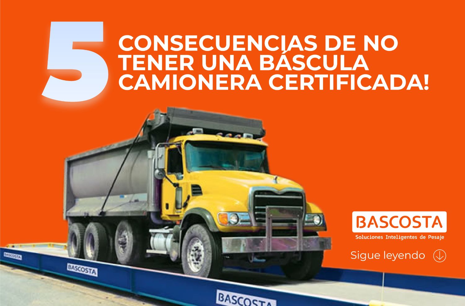 Foto Blog de 5 Consecuencias de no tener una bascula camionera con sus certificado