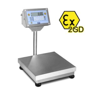 Balanzas de mostrador de acero Inoxidable para zonas ATEX 1, 21, 2, 22 serie «Easy Pesa 2GD»