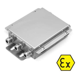 JBQAI Caja suma ecualizada para ambientes ATEX, hasta 4 Celdas de Carga