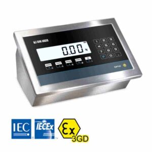 «DFW-IECEX3GD»: Visor de Peso IECEx para zonas Ex 2 & 22